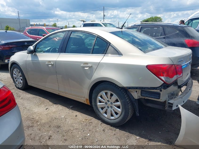 2011 Chevrolet Cruze VIN: 1G1PA5SH0B7246772 Lot: 12021518
