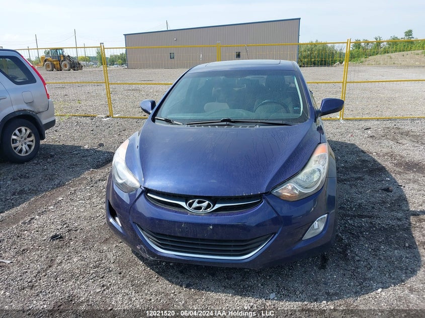 2013 Hyundai Elantra Gls/Limited VIN: 5NPDH4AE8DH291738 Lot: 12021520