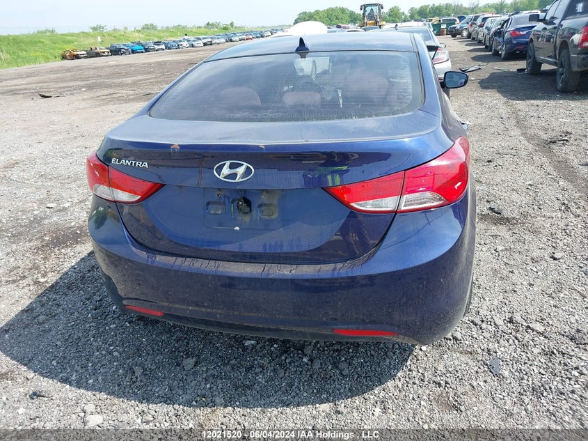 2013 Hyundai Elantra Gls/Limited VIN: 5NPDH4AE8DH291738 Lot: 12021520