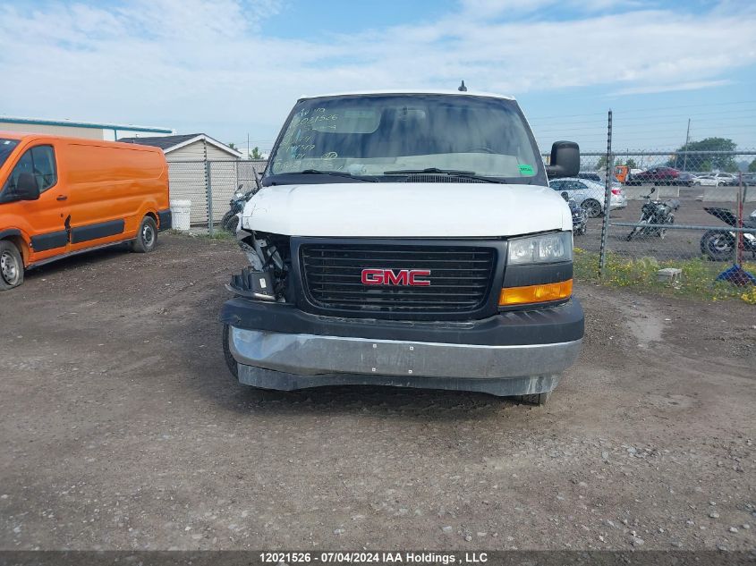 2021 GMC Savana Cargo Van VIN: 1GTW7BFP1M1147319 Lot: 12021526