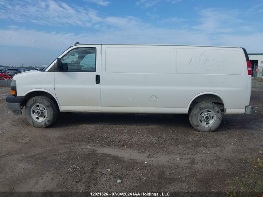 2021 GMC Savana Cargo Van VIN: 1GTW7BFP1M1147319 Lot: 12021526