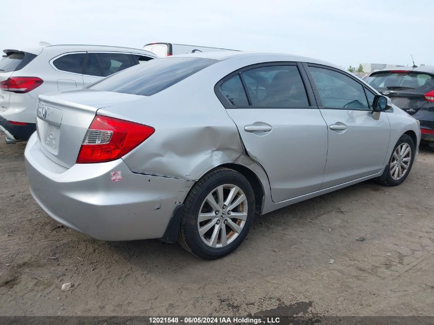 2012 Honda Civic Lx VIN: 2HGFB2F56CH033203 Lot: 12021548