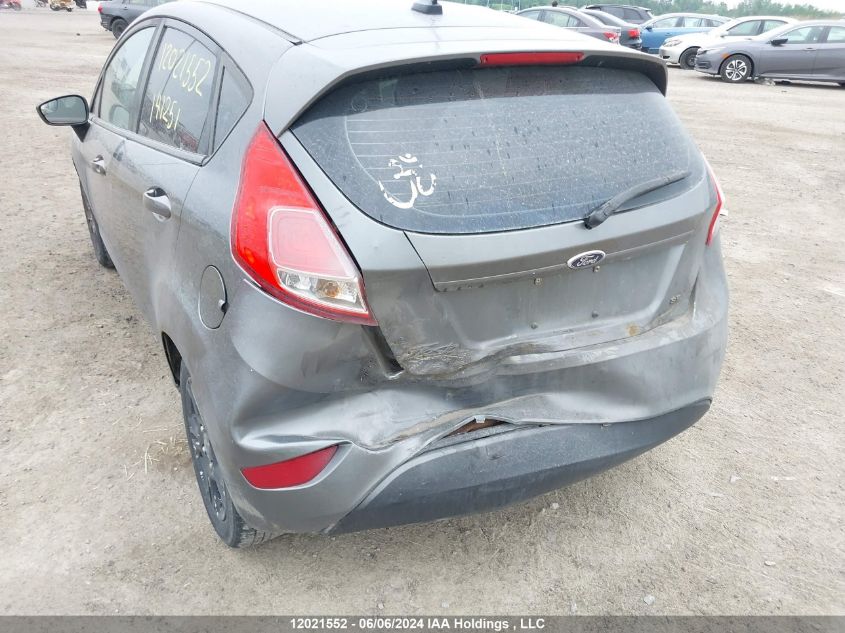 2014 Ford Fiesta Se VIN: 3FADP4EJ4EM141251 Lot: 12021552