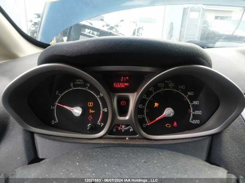 2011 Ford Fiesta Se VIN: 3FADP4BJ5BM190720 Lot: 12021553