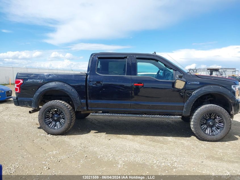 2019 Ford F150 Supercrew VIN: 1FTEW1E46KFB54170 Lot: 12021559