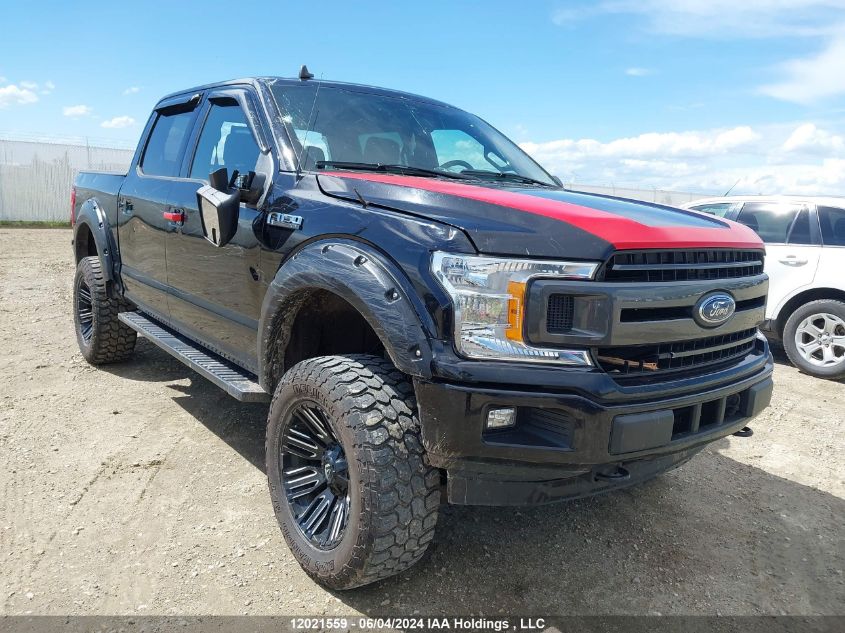 2019 Ford F150 Supercrew VIN: 1FTEW1E46KFB54170 Lot: 12021559