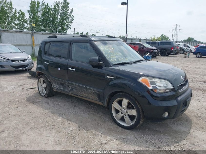 2011 Kia Soul VIN: KNDJT2A27B7213920 Lot: 12021570