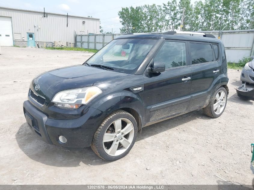 2011 Kia Soul VIN: KNDJT2A27B7213920 Lot: 12021570