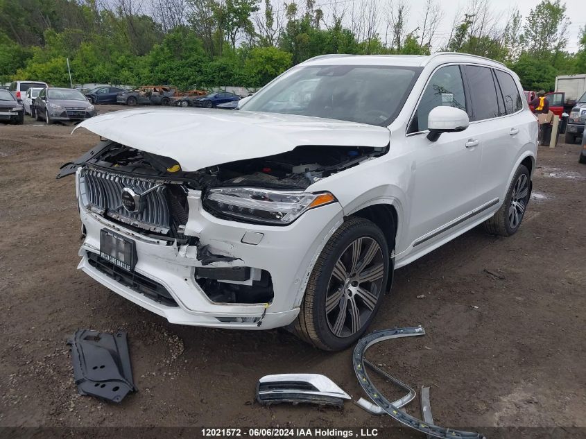 2022 Volvo Xc90 VIN: YV4A221L7N1803776 Lot: 12021572