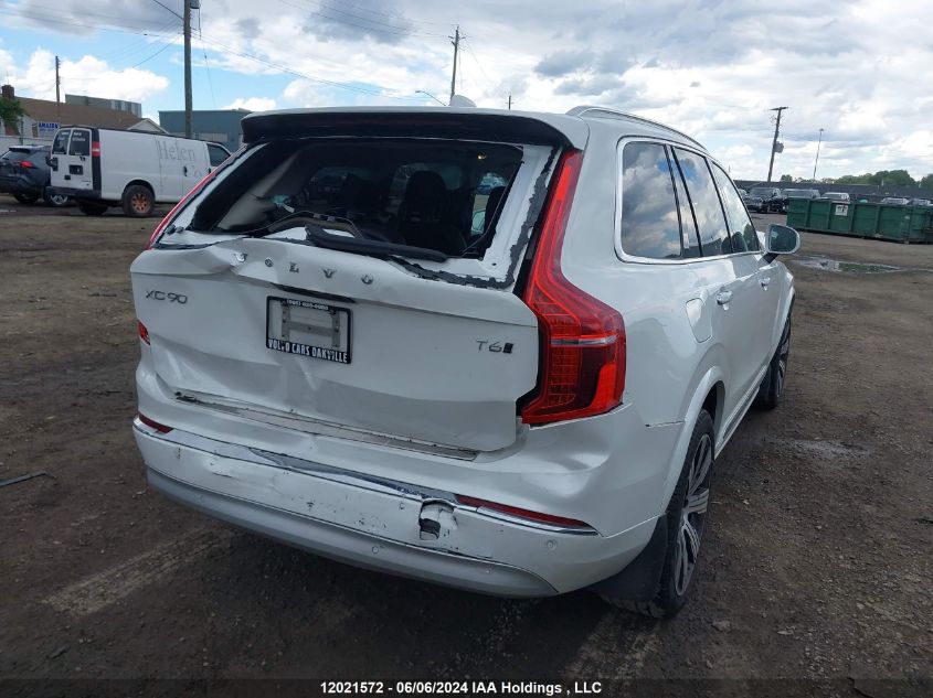 2022 Volvo Xc90 VIN: YV4A221L7N1803776 Lot: 12021572