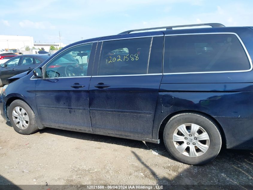 2006 Honda Odyssey VIN: 5FNRL38646B505767 Lot: 12021588