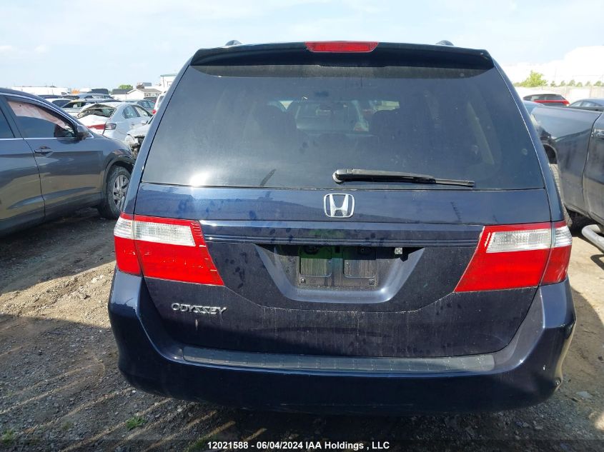 2006 Honda Odyssey VIN: 5FNRL38646B505767 Lot: 12021588