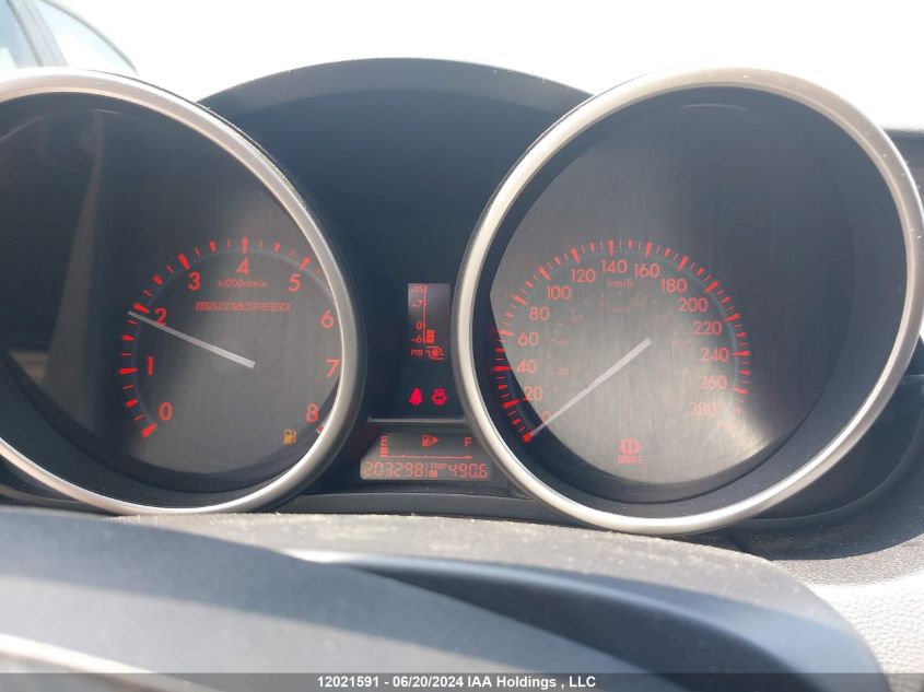 2010 Mazda Speed 3 VIN: JM1BL1H39A1295051 Lot: 12021591