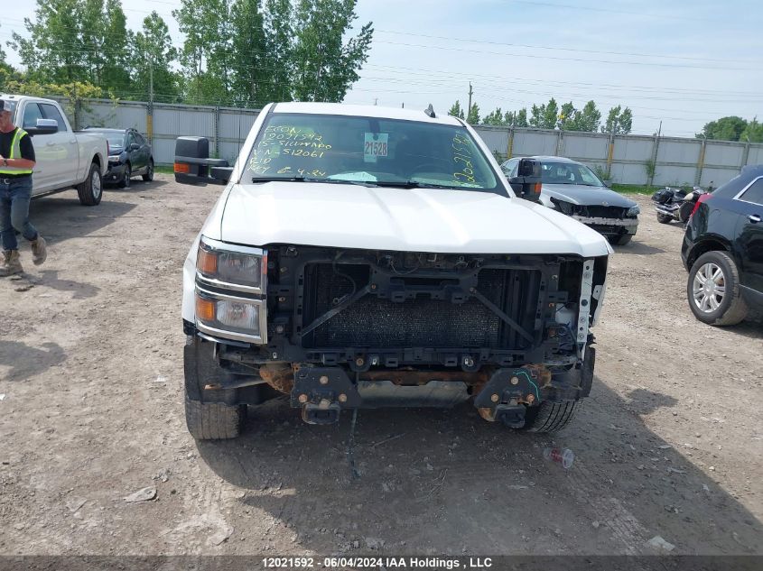 2015 Chevrolet Silverado 1500 VIN: 3GCUKREC4FG512061 Lot: 12021592