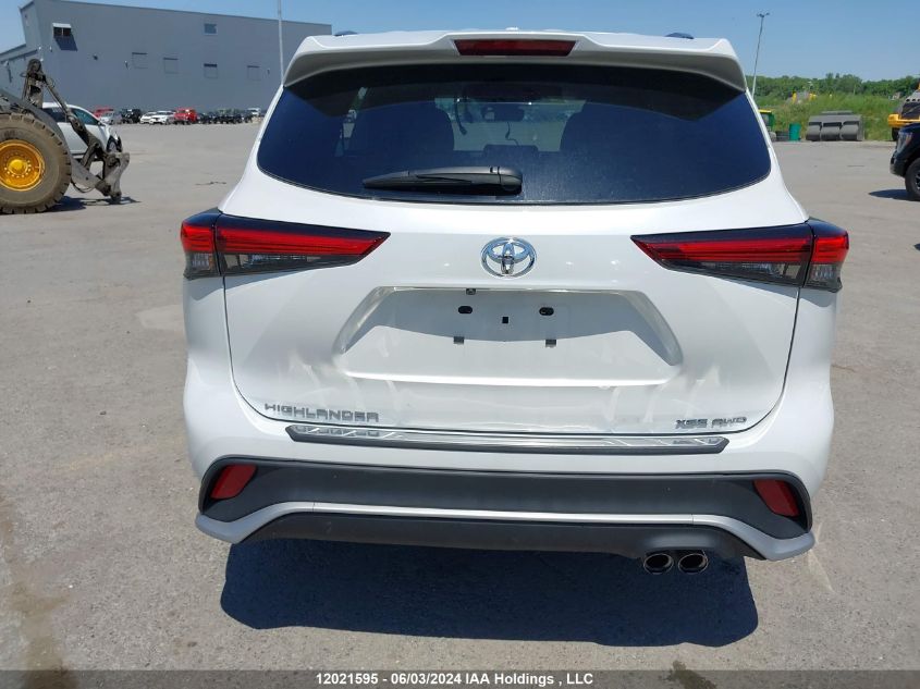 2023 Toyota Highlander L/Le/Xle/Limited/Platinum/Xse VIN: 5TDKDRBH3PS513268 Lot: 12021595