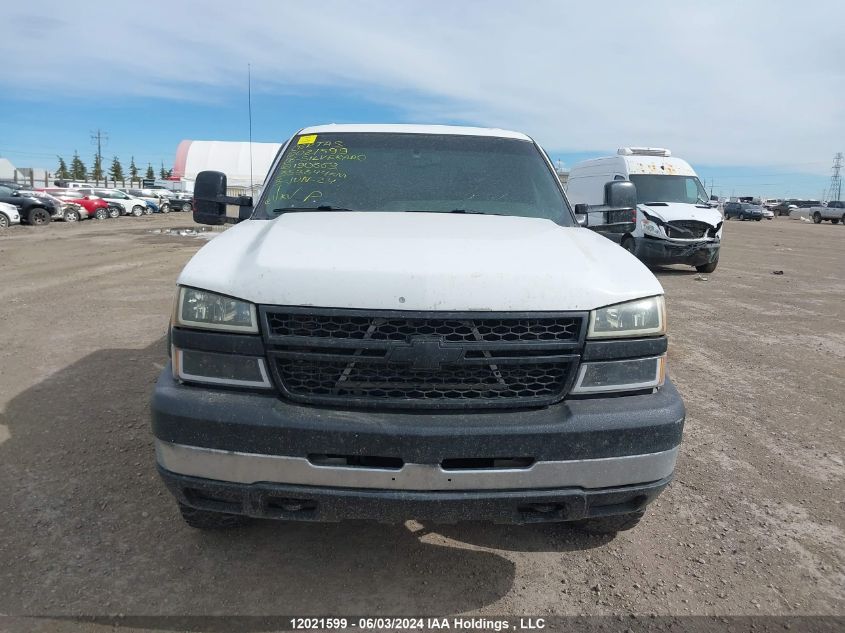 2006 Chevrolet Silverado 2500Hd VIN: 1GCHK23D16F190663 Lot: 12021599