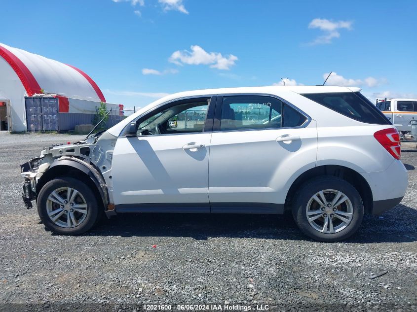2016 Chevrolet Equinox VIN: 2GNFLEEK6G6101657 Lot: 12021600