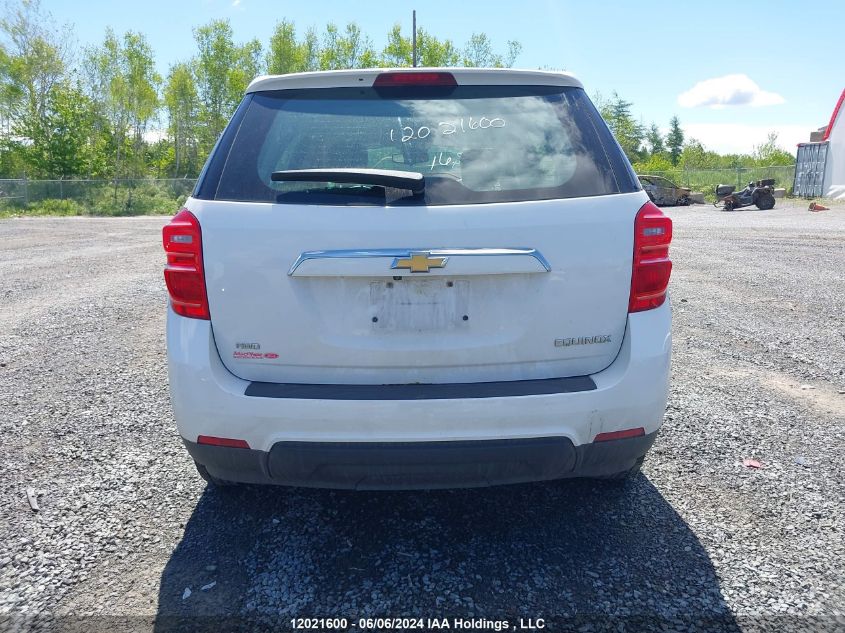 2016 Chevrolet Equinox VIN: 2GNFLEEK6G6101657 Lot: 12021600
