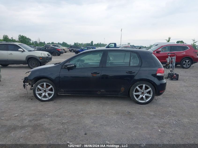 2012 Volkswagen Golf VIN: WVWDA7AJ6CW196719 Lot: 12021607