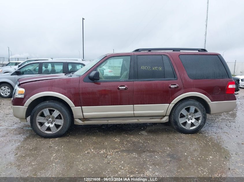 2010 Ford Expedition Eddie Bauer VIN: 1FMJU1J51AEA81017 Lot: 12021608