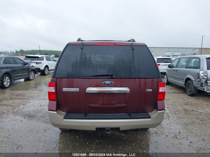 2010 Ford Expedition Eddie Bauer VIN: 1FMJU1J51AEA81017 Lot: 12021608