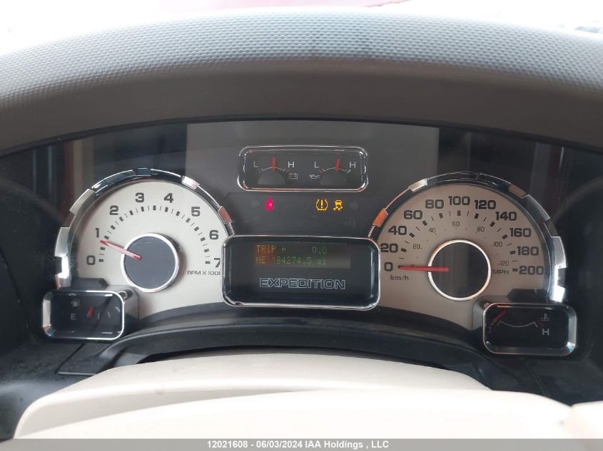 2010 Ford Expedition Eddie Bauer VIN: 1FMJU1J51AEA81017 Lot: 12021608