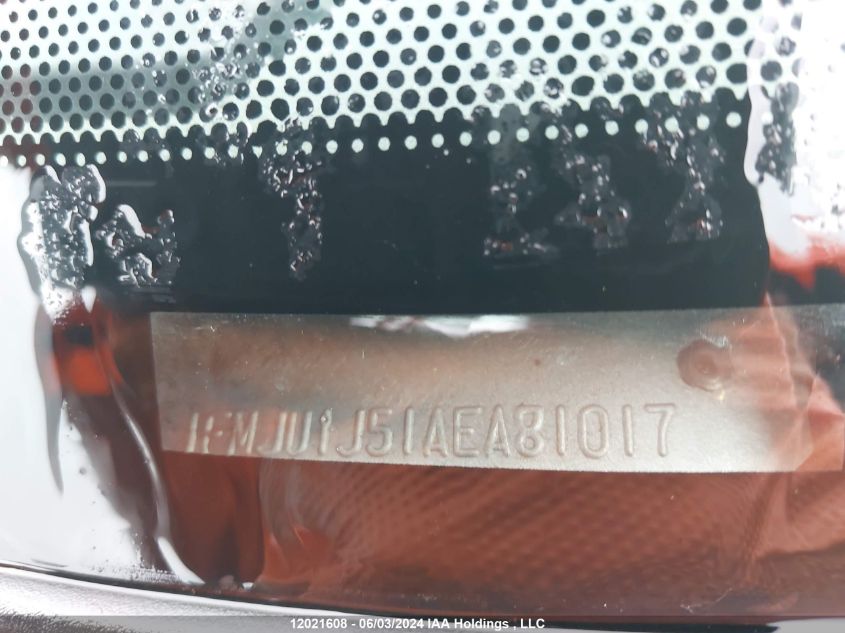 2010 Ford Expedition Eddie Bauer VIN: 1FMJU1J51AEA81017 Lot: 12021608