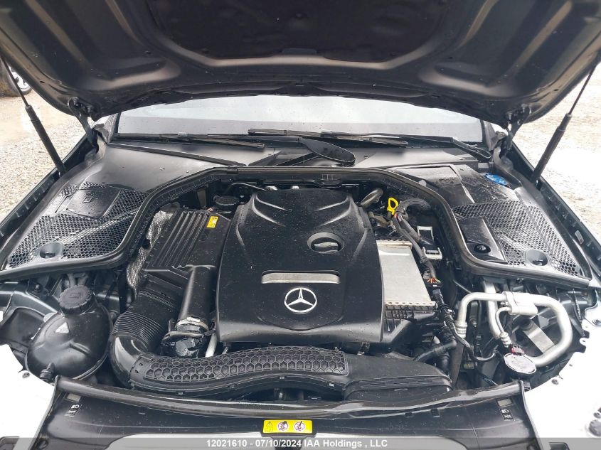 2017 Mercedes-Benz C 300 4Matic VIN: 55SWF4KB1HU210424 Lot: 12021610