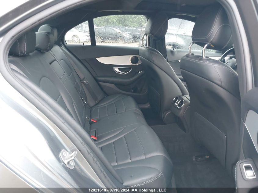 2017 Mercedes-Benz C 300 4Matic VIN: 55SWF4KB1HU210424 Lot: 12021610