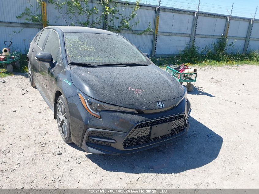 2022 Toyota Corolla Se VIN: 5YFB4MBE4NP109071 Lot: 12021613