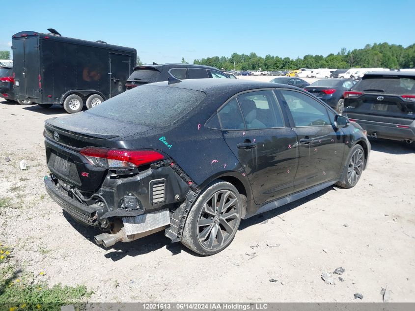 2022 Toyota Corolla Se VIN: 5YFB4MBE4NP109071 Lot: 12021613