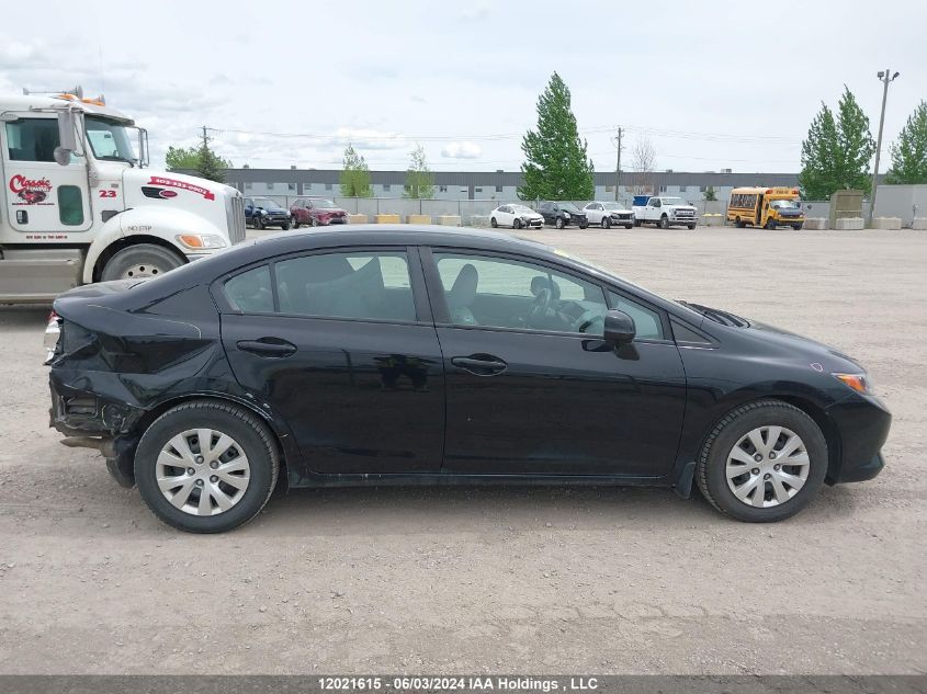 2012 Honda Civic Sdn VIN: 2HGFB2F44CH100730 Lot: 12021615