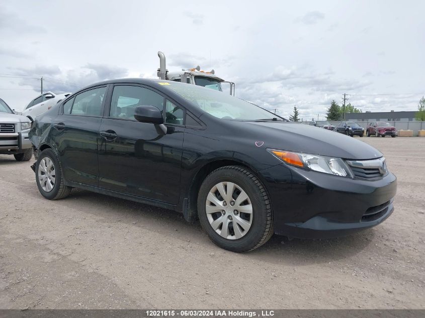 2012 Honda Civic Sdn VIN: 2HGFB2F44CH100730 Lot: 12021615