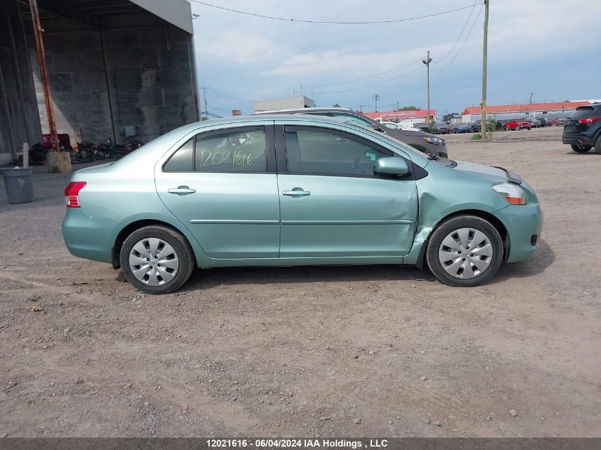 2010 Toyota Yaris VIN: JTDBT4K38A1387231 Lot: 12021616