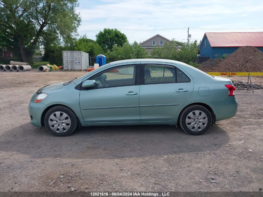 2010 Toyota Yaris VIN: JTDBT4K38A1387231 Lot: 12021616