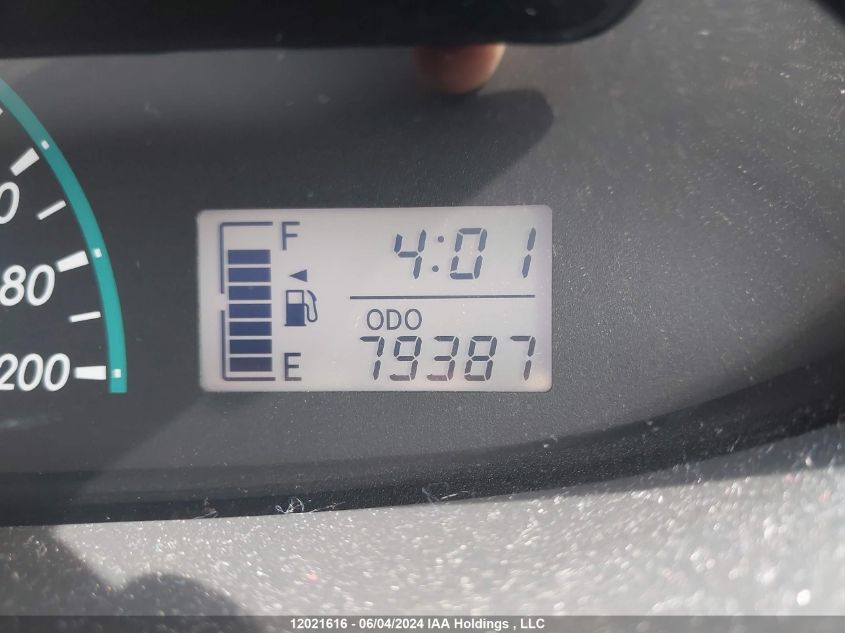 2010 Toyota Yaris VIN: JTDBT4K38A1387231 Lot: 12021616