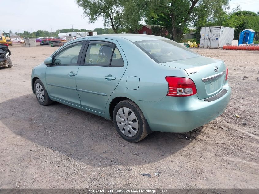 2010 Toyota Yaris VIN: JTDBT4K38A1387231 Lot: 12021616