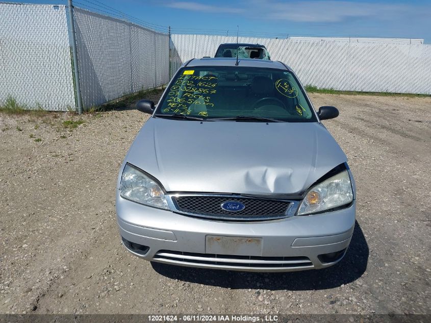 2007 Ford Focus Zx4/S/Se/Ses VIN: 1FAFP34N07W328867 Lot: 12021624