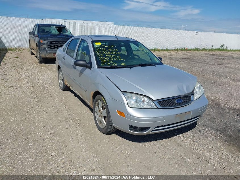 2007 Ford Focus Zx4/S/Se/Ses VIN: 1FAFP34N07W328867 Lot: 12021624