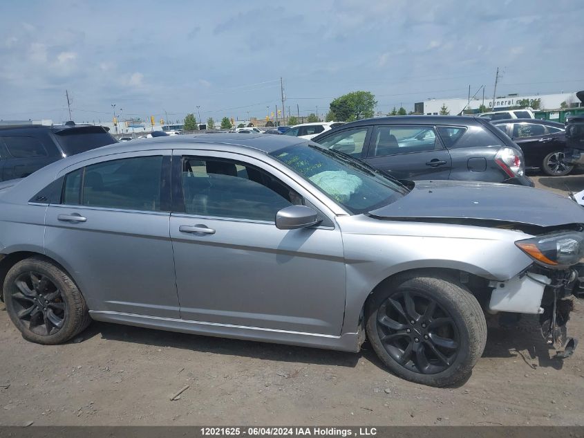 2013 Chrysler 200 S VIN: 1C3CCBHGXDN754537 Lot: 12021625