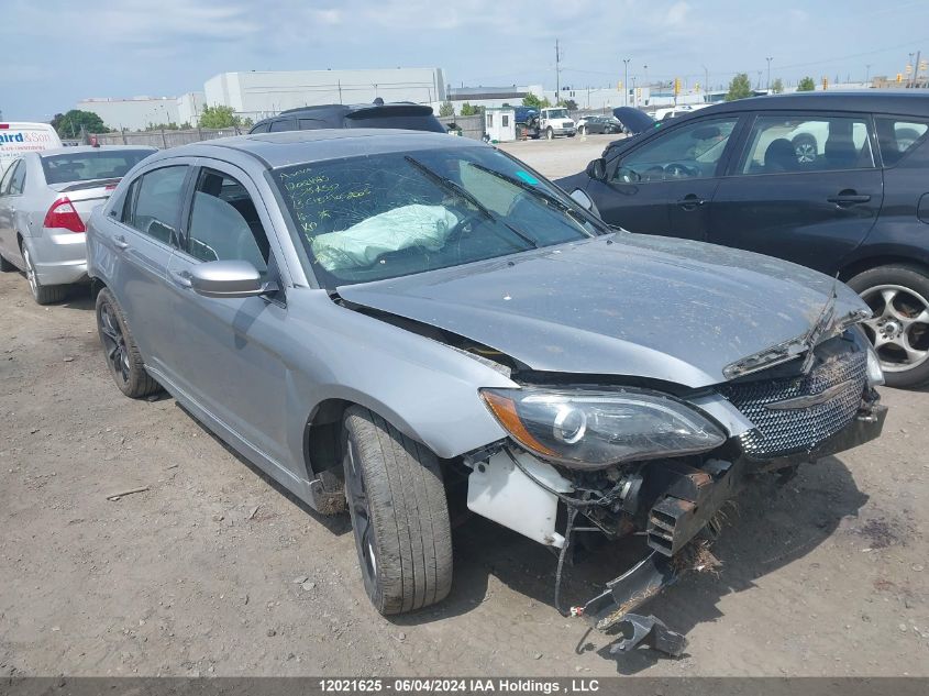 2013 Chrysler 200 S VIN: 1C3CCBHGXDN754537 Lot: 12021625