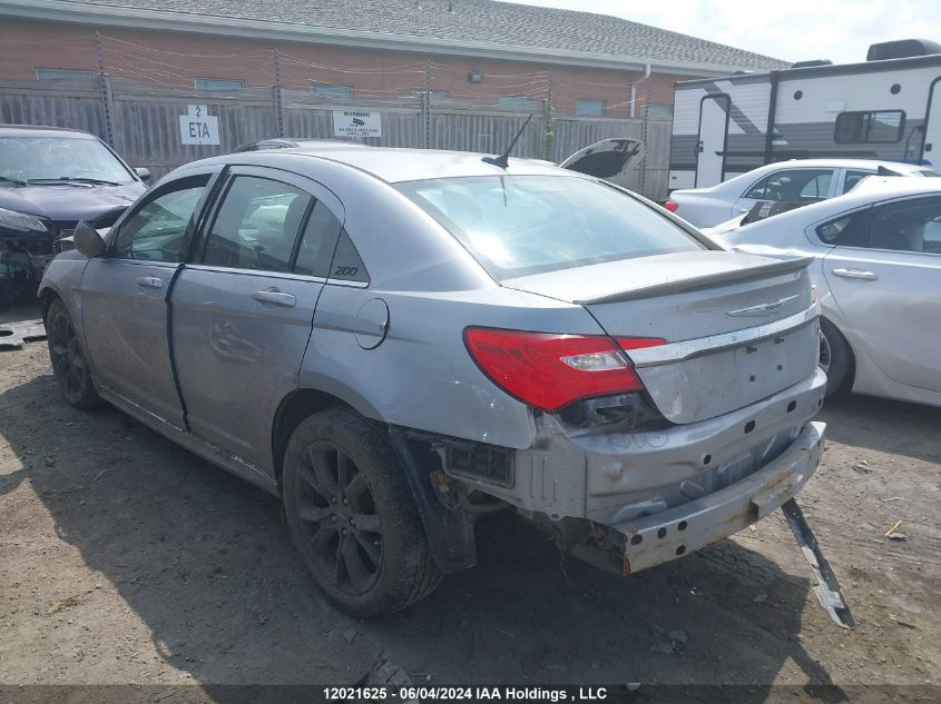 2013 Chrysler 200 S VIN: 1C3CCBHGXDN754537 Lot: 12021625