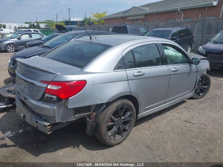 2013 Chrysler 200 S VIN: 1C3CCBHGXDN754537 Lot: 12021625