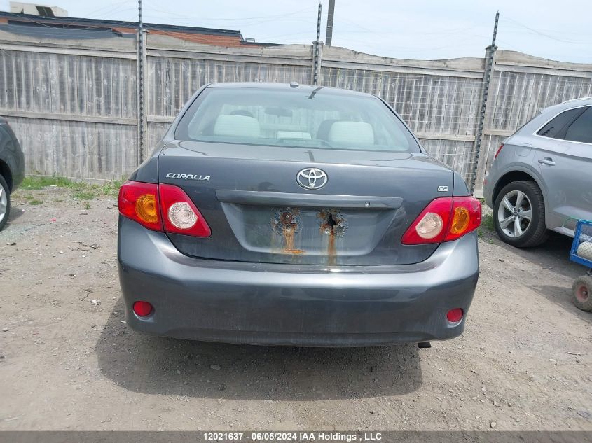 2009 Toyota Corolla S/Le/Xle VIN: 2T1BU40E29C115234 Lot: 12021637