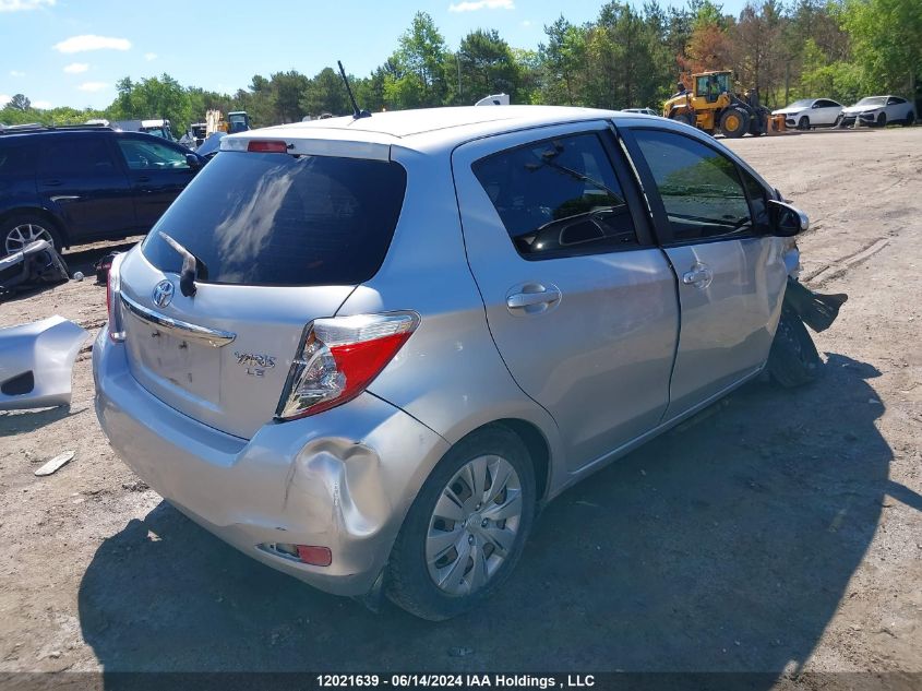 2013 Toyota Yaris VIN: JTDKTUD35DD559005 Lot: 12021639