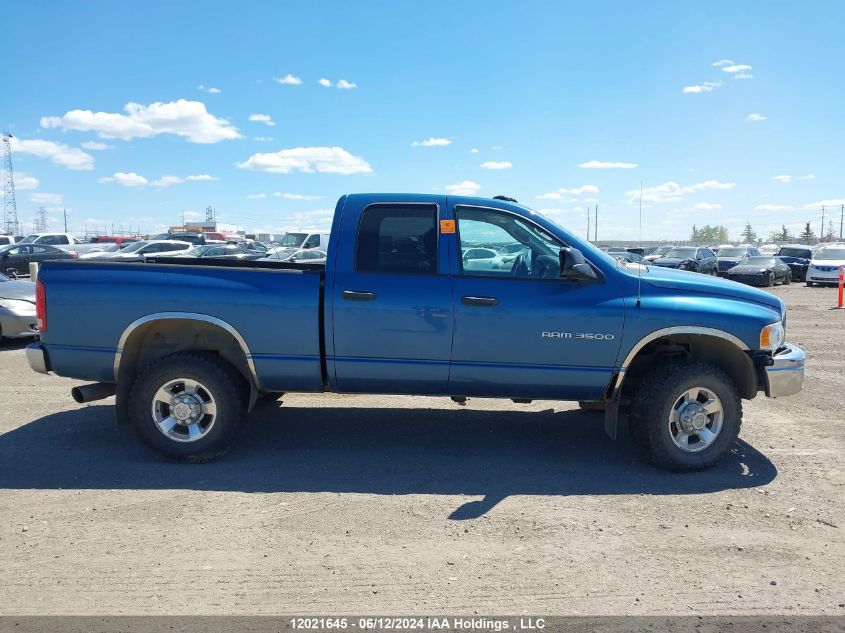 2005 Dodge Ram 3500 St/Slt VIN: 3D7LS38C25G761032 Lot: 12021645