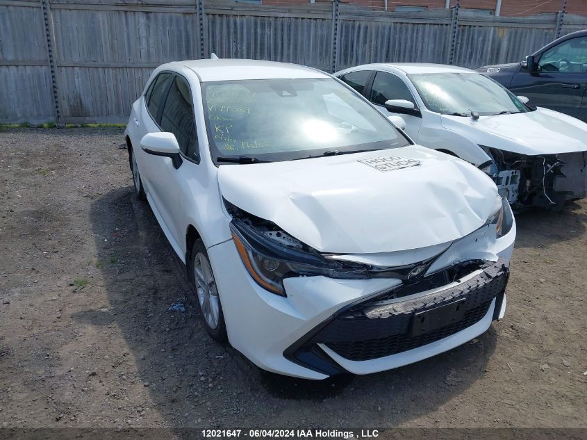 2022 Toyota Corolla VIN: JTNK4MBE2N3174389 Lot: 12021647