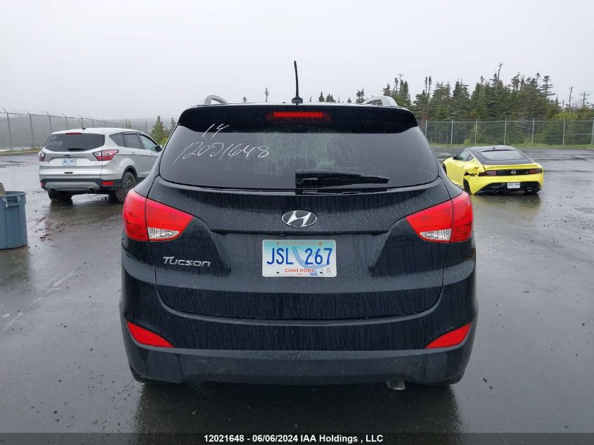 2014 Hyundai Tucson Gls VIN: KM8JU3AG4EU947625 Lot: 12021648