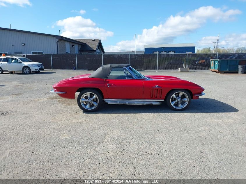 1965 Chevrolet Corvette VIN: 194675S114099 Lot: 12021653