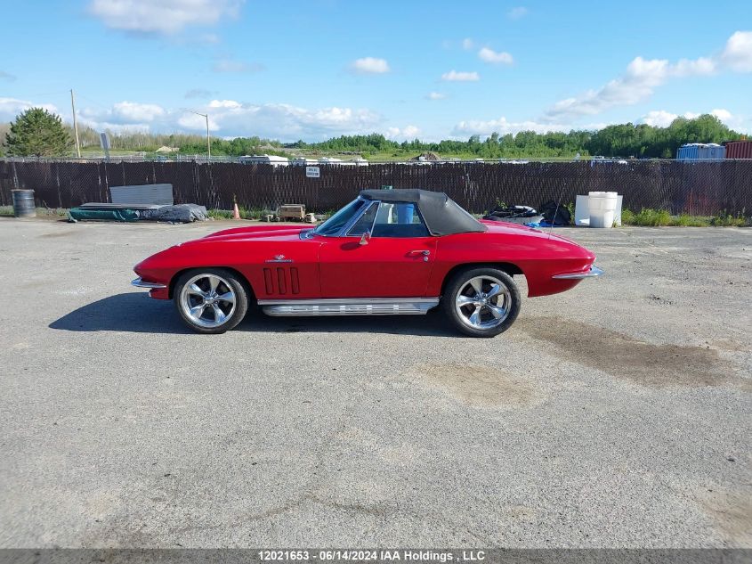 1965 Chevrolet Corvette VIN: 194675S114099 Lot: 12021653